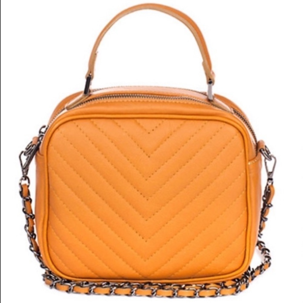 🆕 Federica Bassi Italian Leather Crossbody NWT - Picture 6 of 7